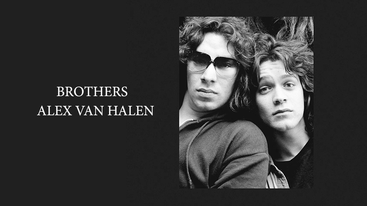 “Brothers”: Επιστολή αγάπης στον αδελφό του Eddie το βιβλίο του Alex Van Halen 